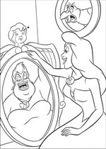 coloring page Ariel, The Little Mermaid